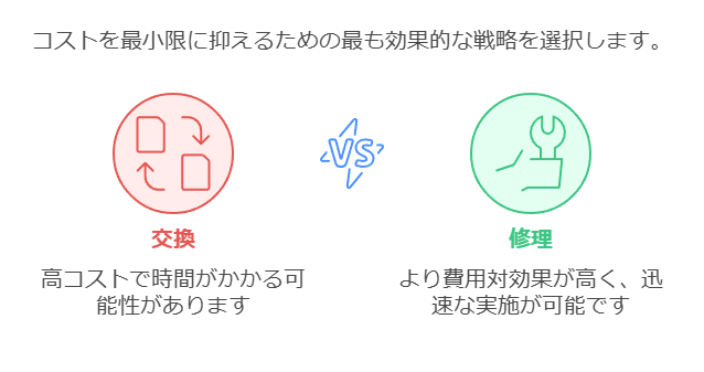 シャッター交換VS修理